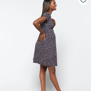 Kaileigh Amandine Knit Maternity & Nursing Dress